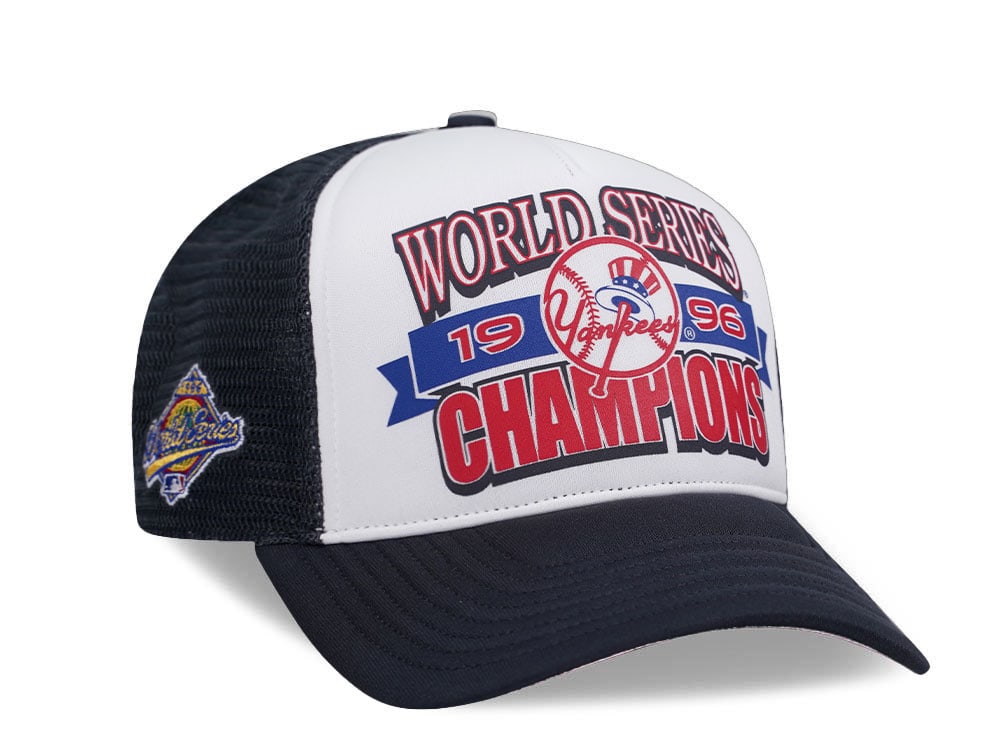 47Brand New York Yankees BCPTN World Series Navy Foam Champ Offside Trucker Snapback Casquette