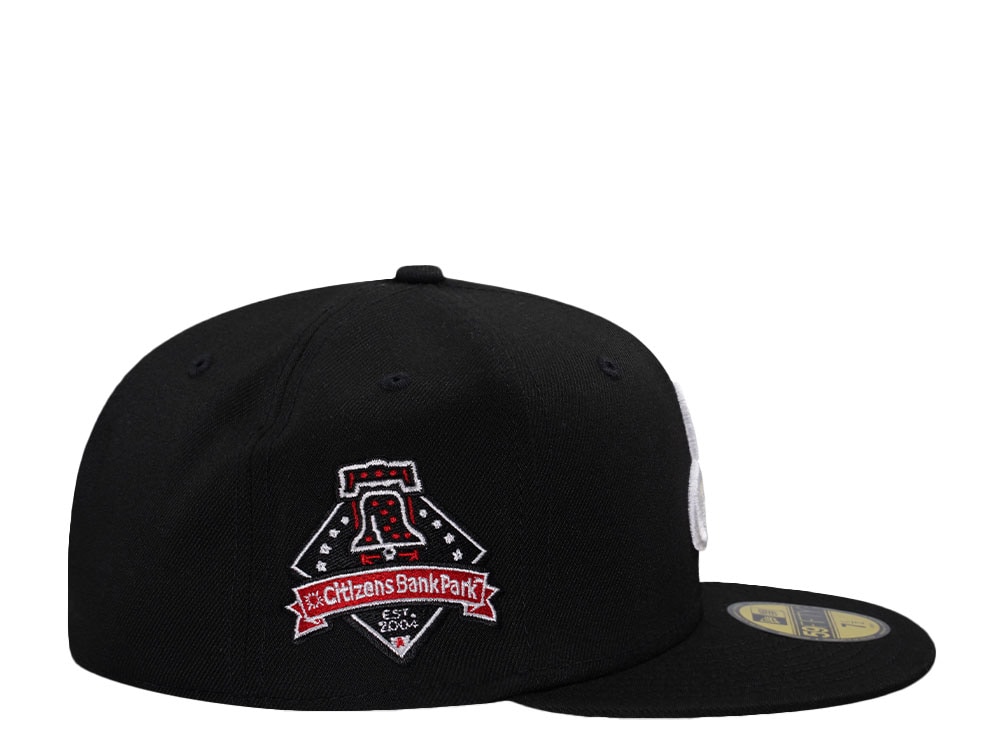 New Era Philadelphia Phillies Citizens Bank Park Black Prime Edition 59Fifty Fitted Casquette