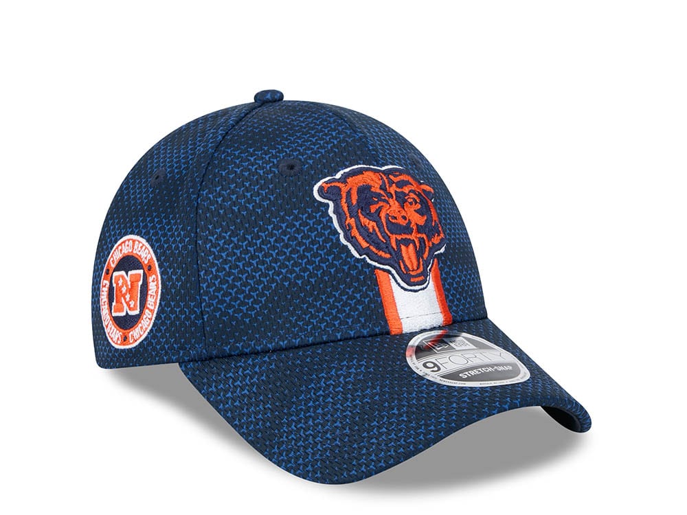 New Era Chicago Bears Sideline 2024 9Forty Stretch Snapback Casquette