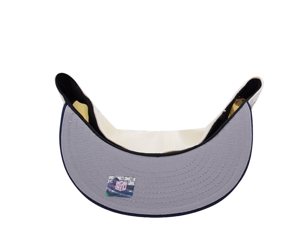 New Era New England Patriots Super Bowl XXXVI Chrome Two Tone Edition 59Fifty Fitted Casquette