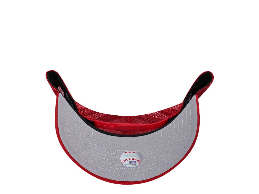 New Era Chicago White Sox Red Trucker Edition 9Forty A Frame Snapback Casquette