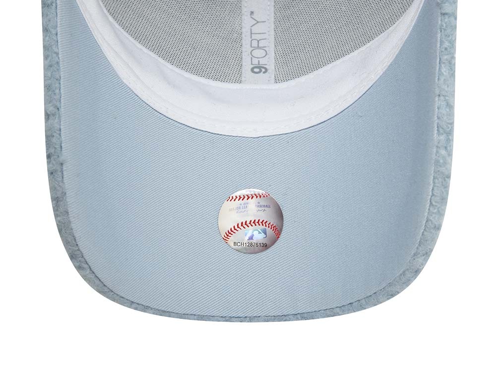 New Era New York Yankees Borg Light Blue Womens 9Forty Snapback Casquette