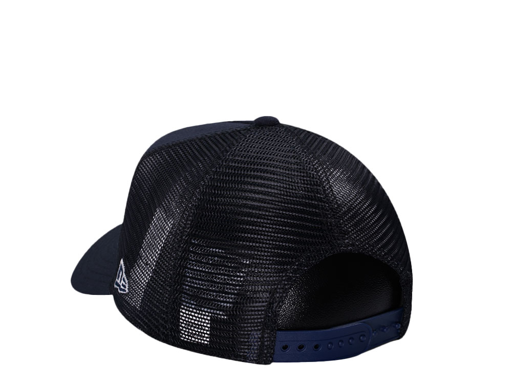 New Era Boston Red Sox Navy Trucker A Frame 9Forty Snapback Casquette