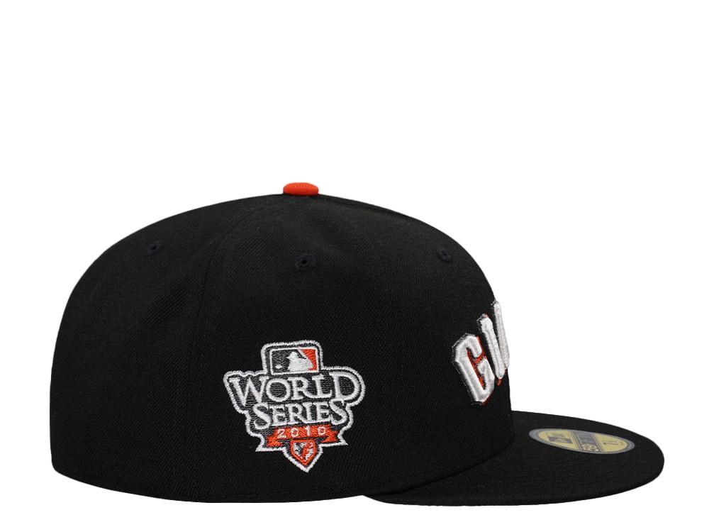 New Era San Francisco Giants World Series 2010 Black Throwback Edition 59Fifty Fitted Casquette