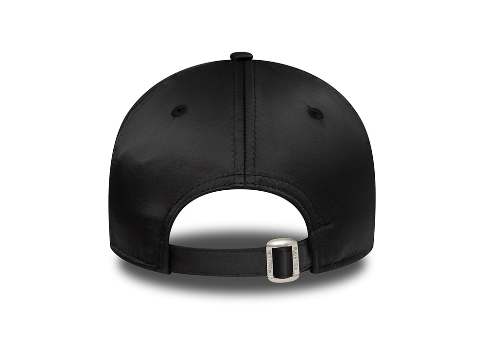 New Era New York Yankees Satin Black Womens 9Forty Strapback Casquette