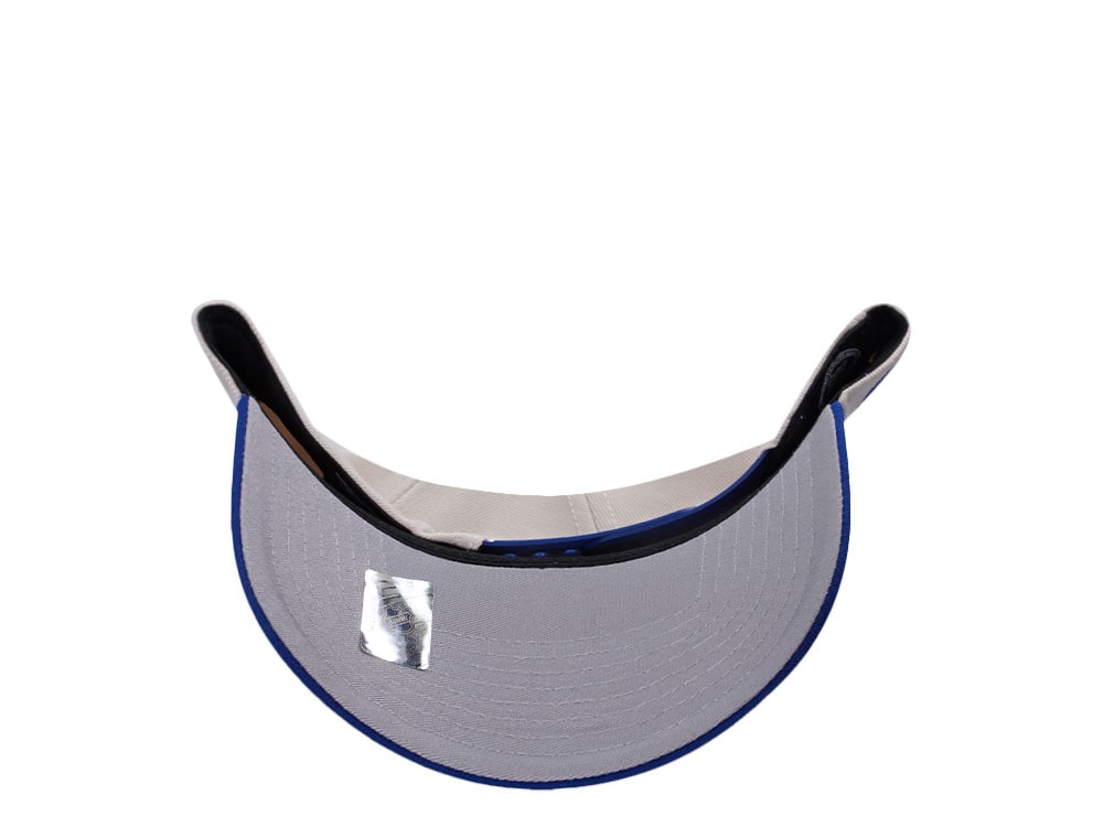 New Era Edmonton Oilers Inaugural Season 1979 Chrome Two Tone Edition 9Forty A Frame Snapback Casquette