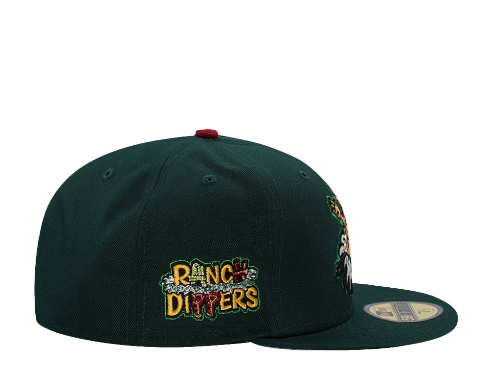 New Era Tulsa Drillers Dark Green Prime Edition 59Fifty Fitted Casquette