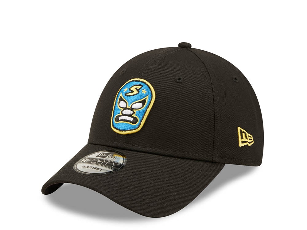 New Era Sacramento River Cats Copa Black 9Forty Strapback Casquette