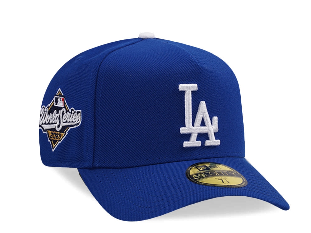 New Era Los Angeles Dodgers World Series 2025 Royal Blue Prime Edition 59Forty A Frame Fitted Casquette