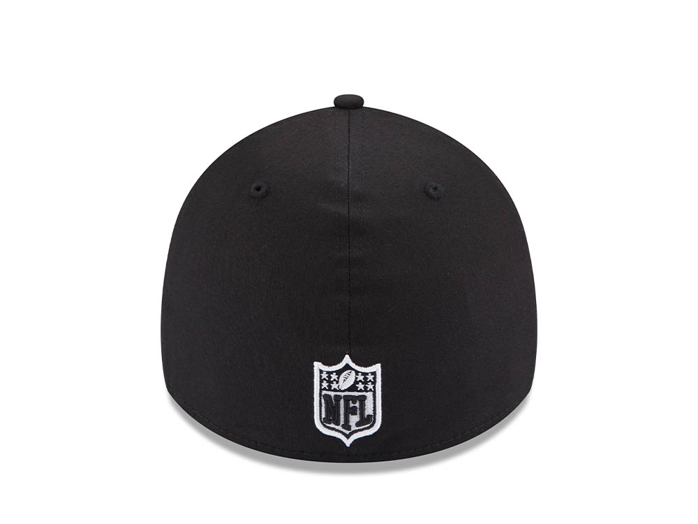 New Era Green Bay Packers Comfort Black Edition 39Thirty Stretch Casquette