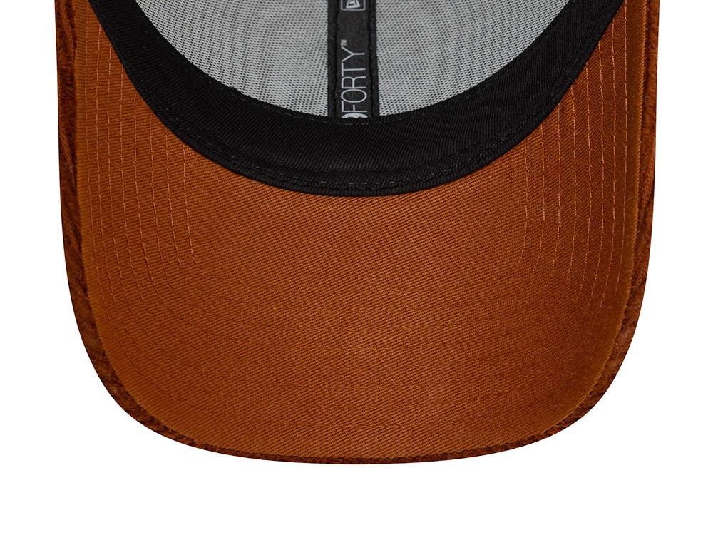 New Era New York Yankees Brown Cord 9Forty Strapback Casquette