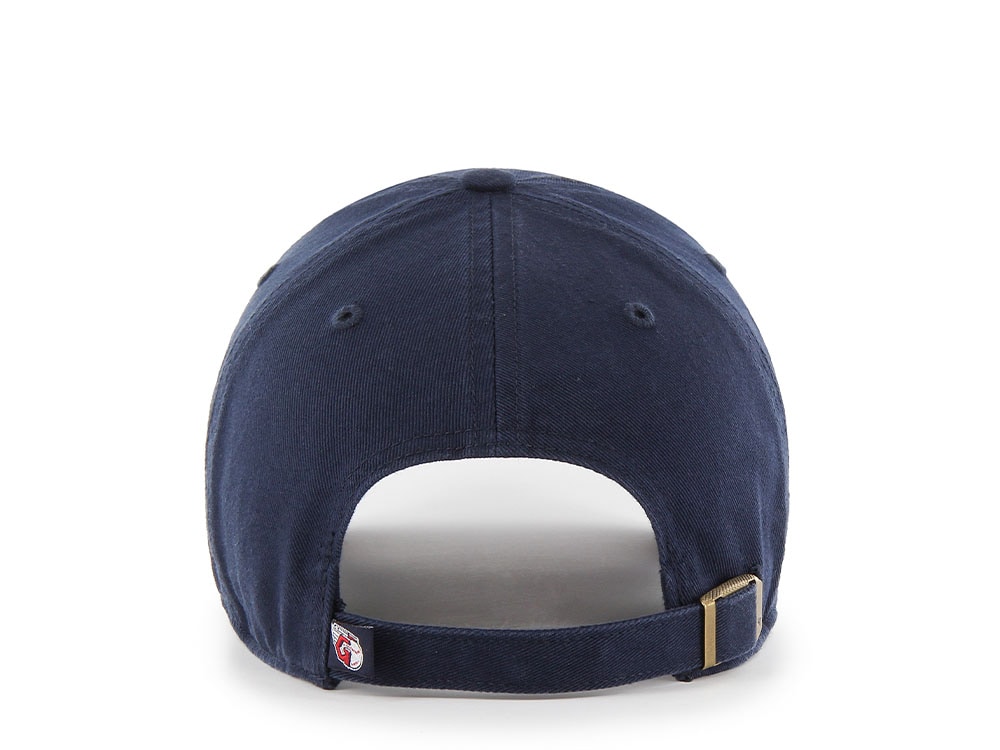 47Brand Cleveland Guardians Navy Clean up Strapback Casquette