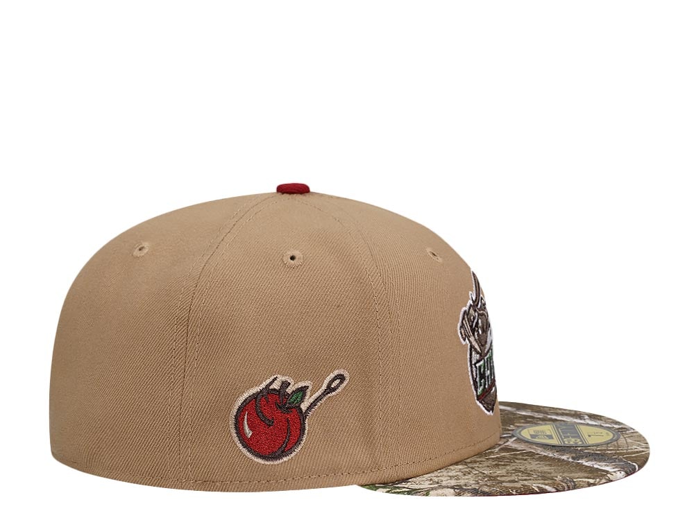 New Era Columbus Catfish Real Tree Prime Two Tone Edition 59Fifty Fitted Casquette