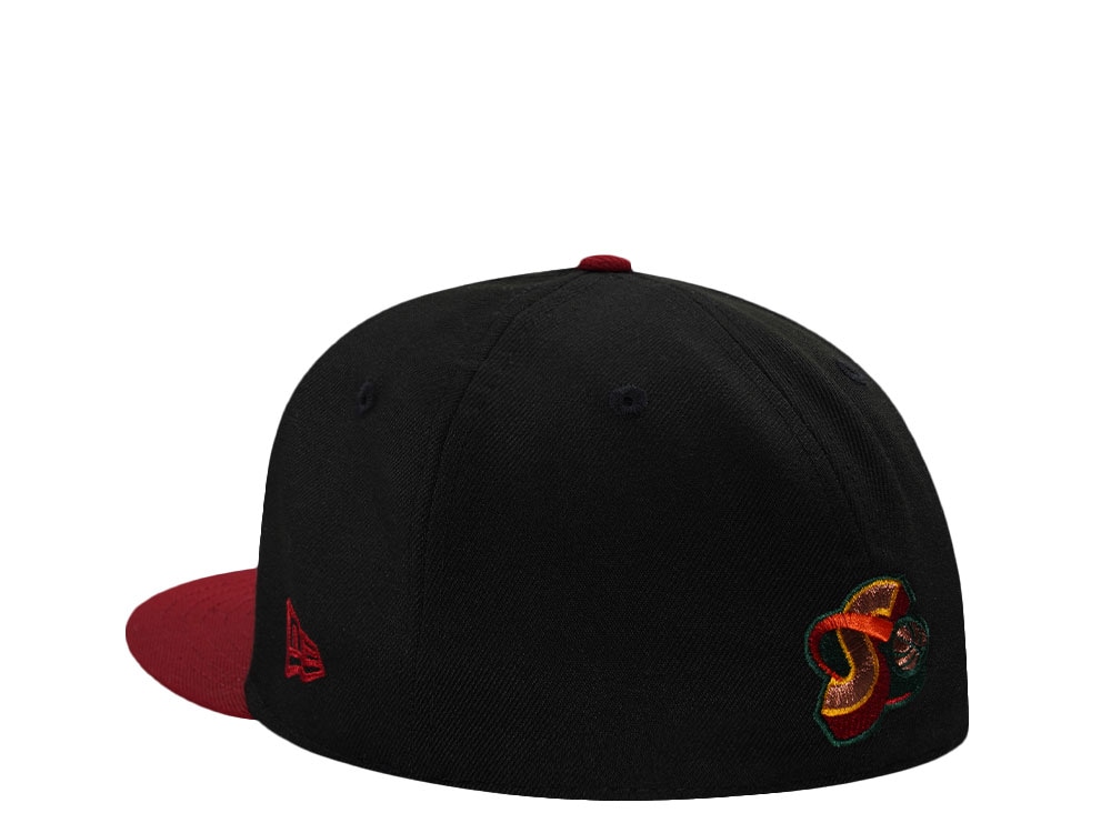 New Era Seattle Supersonics NBA on NBC Black Two Tone Edition 59Fifty Fitted Casquette