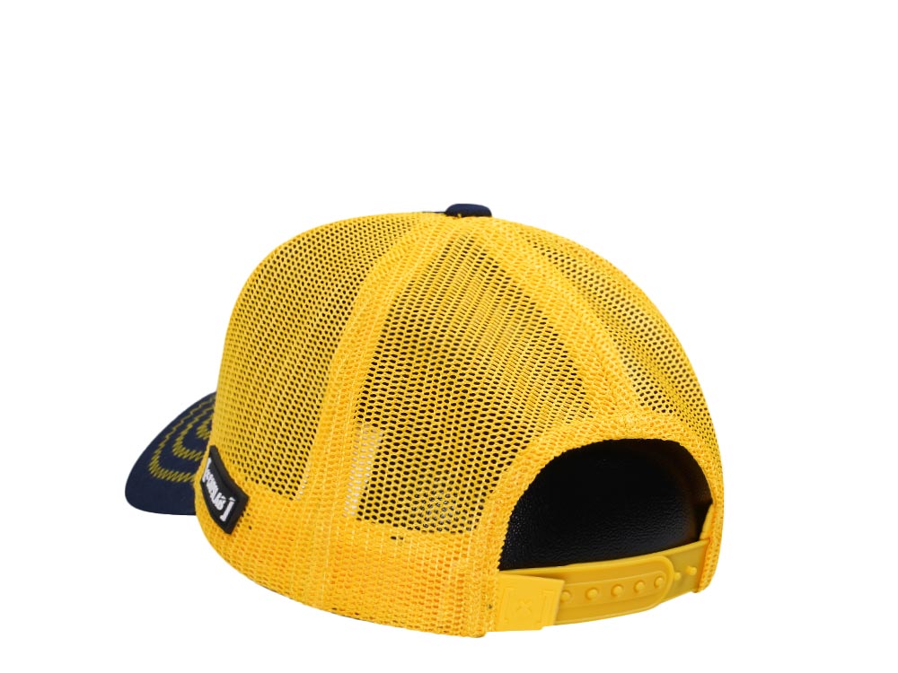 Capslab Dragon Ball Z Vegeta Blue/Yellow Trucker Snapback Casquette