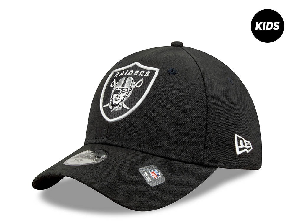 New Era Las Vegas Raiders Black Kids 9Forty Strapback Casquette