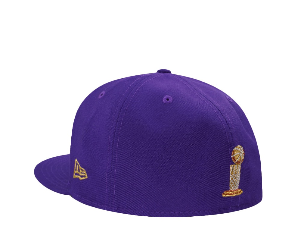 New Era Los Angeles Lakers NBA Finals 2000 Purple Prime Edition 59Fifty Fitted Casquette