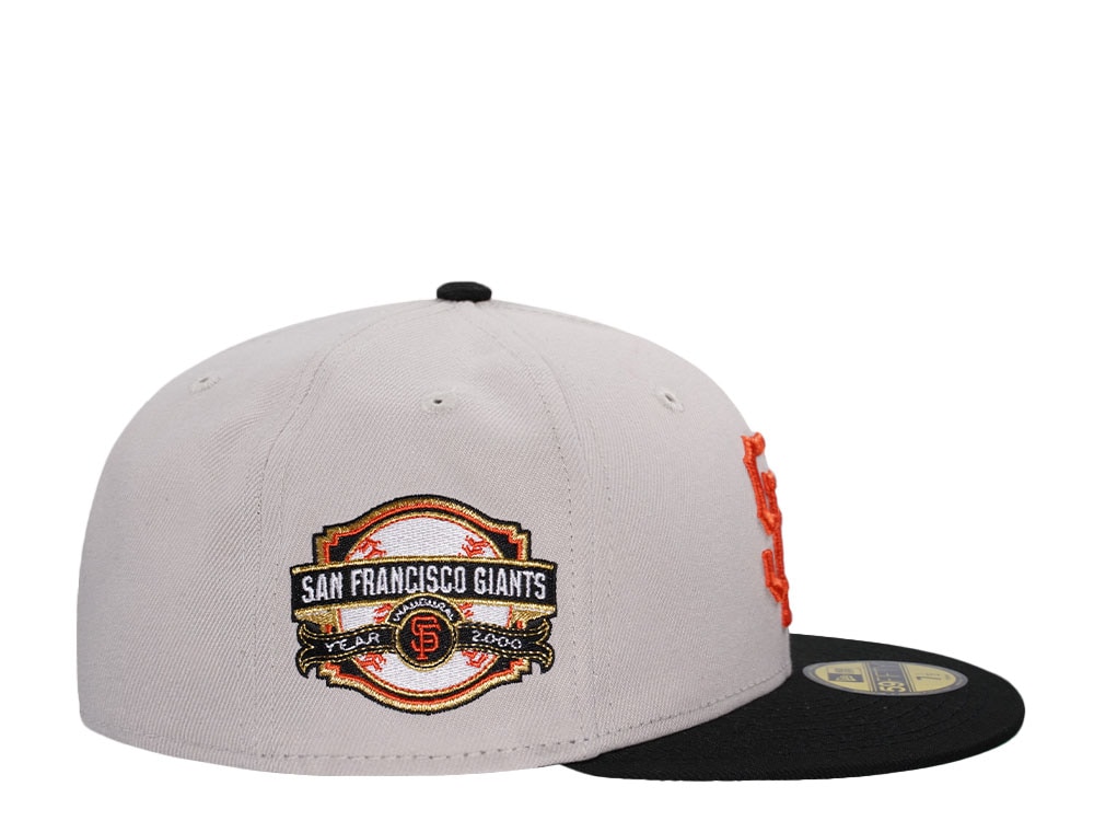 New Era San Francisco Giants Inaugural Year 2000 Stone Chrome Edition 59Fifty Fitted Casquette