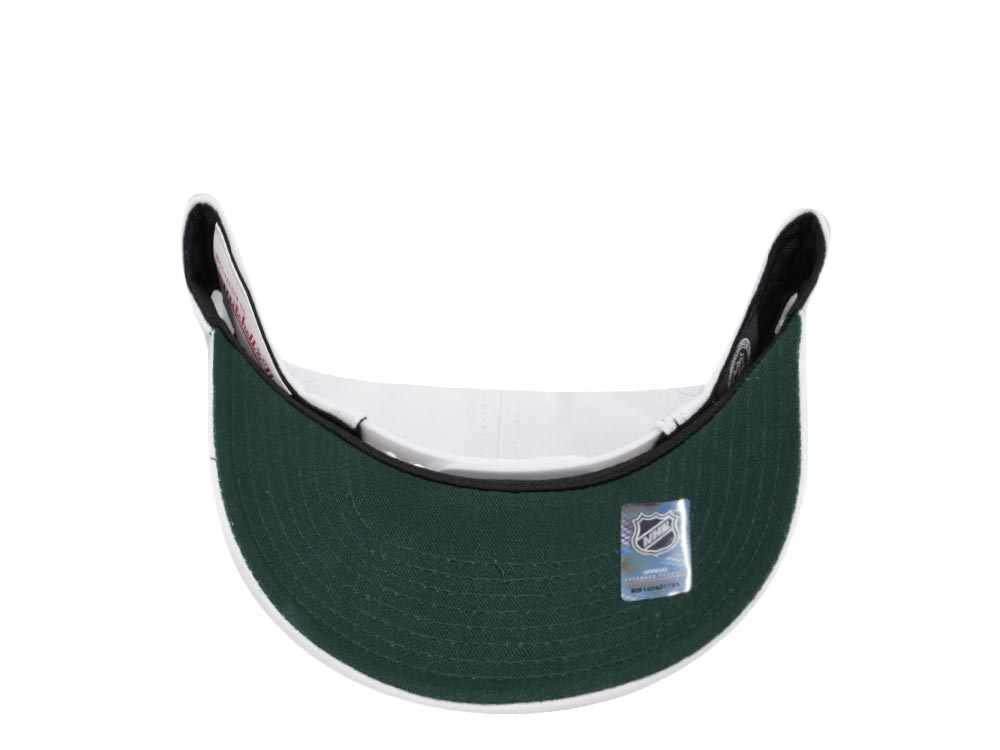 Mitchell & Ness Minnesota Wild All in Pro White Snapback Casquette