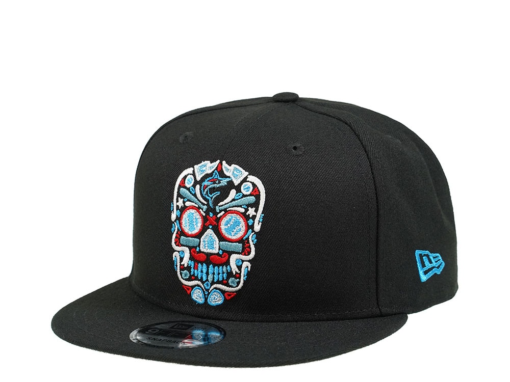 New Era Miami Marlins Skull Edition 9Fifty Snapback Casquette
