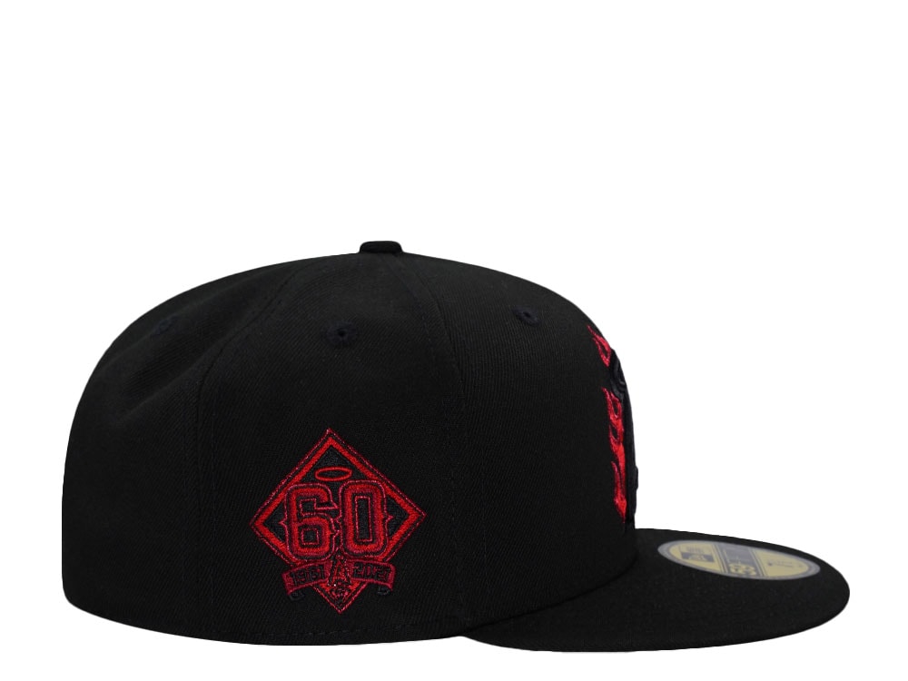New Era Anaheim Angels 60th Anniversary Flame Prime Edition 59Fifty Fitted Casquette