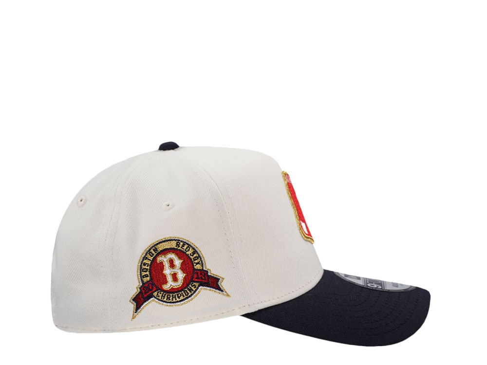 New Era Boston Red Sox World Series Champions 2013 Chrome Two Tone Edition 9Forty A Frame Snapback Casquette
