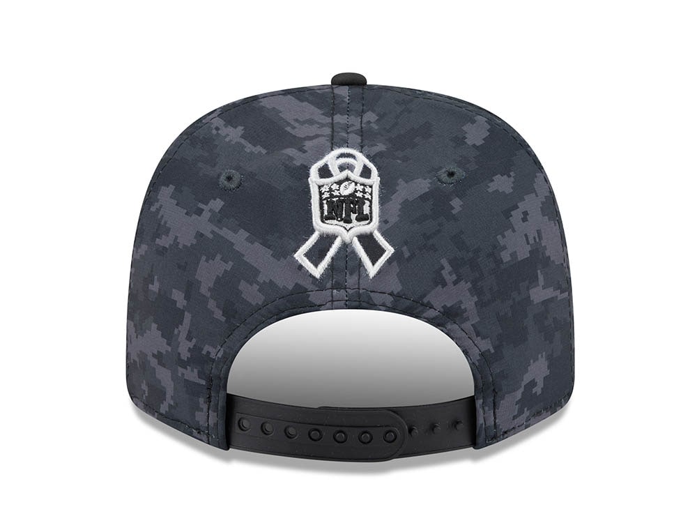 New Era Baltimore Ravens NFL Salute to Service 2026 Digi Camo Black 9Seventy Stretch Snapback Casquette