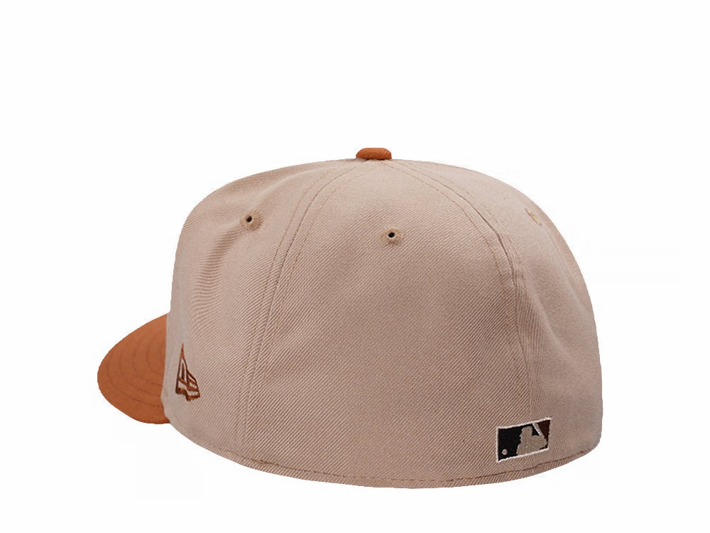 New Era Boston Red Sox All Star Game 1999 Pumpkin Spice Edition Pre Curved 59Fifty Fitted Casquette