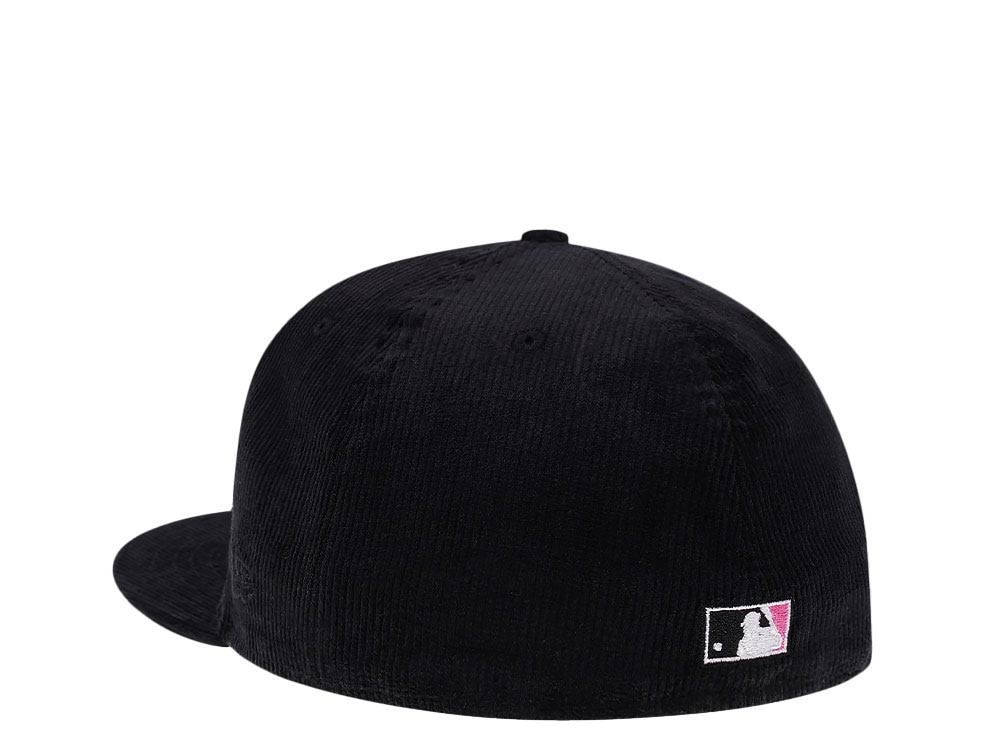 New Era Arizona Diamondbacks 1998 Inaugural Season Black Pink Corduroy Prime Edition 59Fifty Fitted Casquette