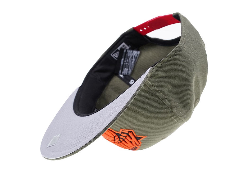 New Era New York Knicks Green x Orange Edition 9Fifty Snapback Casquette