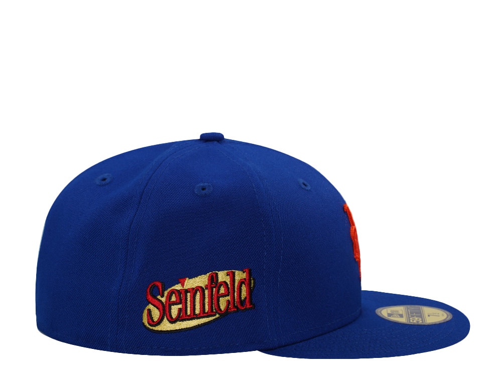New Era New York Mets Seinfeld Royal Blue Prime Edition 59Fifty Fitted Casquette