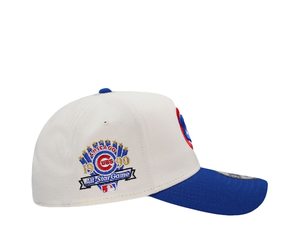 New Era Chicago Cubs All Star Game 1990 Chrome Two Tone Edition 9Forty A Frame Snapback Casquette