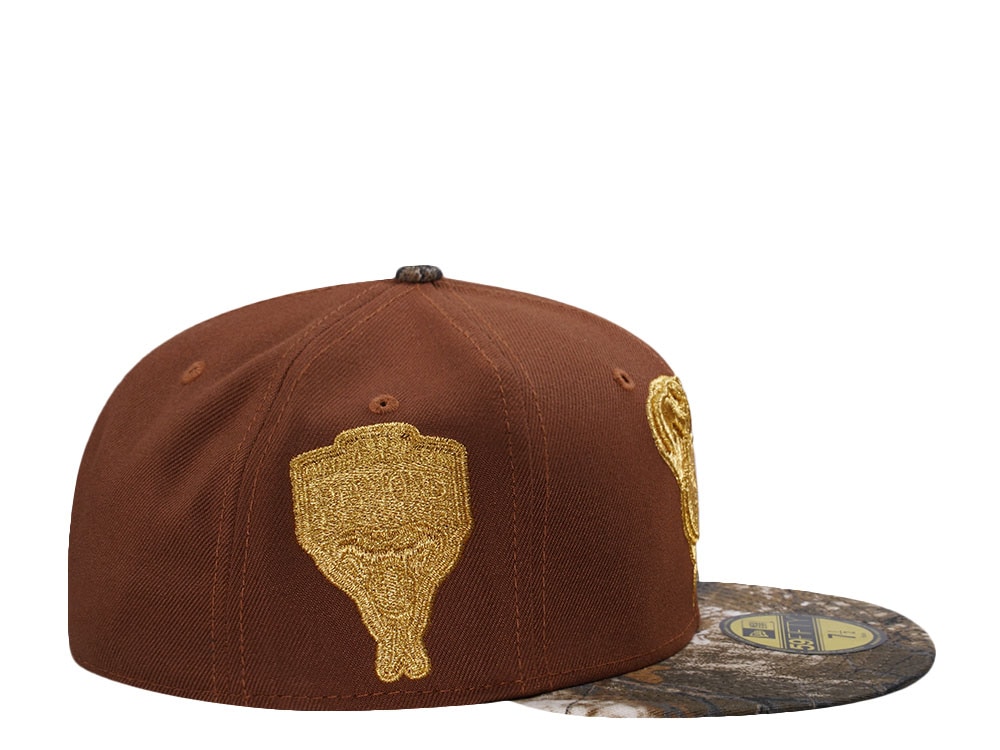 New Era Arizona Diamondbacks Inaugural Season 1998 Metallic Gold Two Tone Edition 59Fifty Fitted Casquette