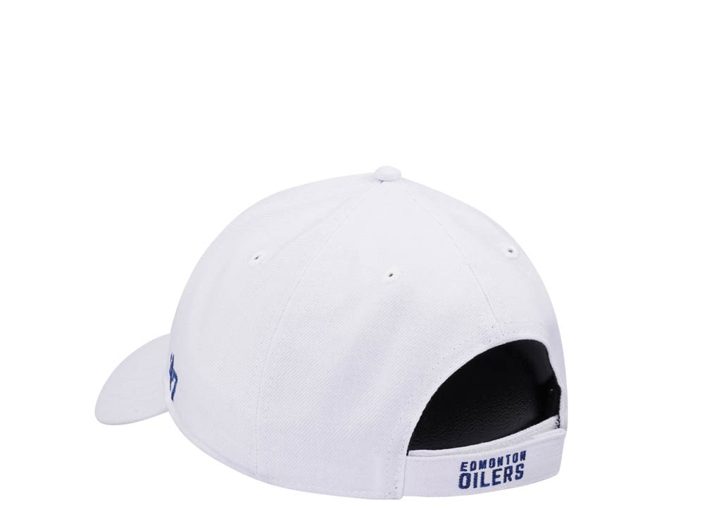 47Brand Edmonton Oilers White MVP Snapback Casquette