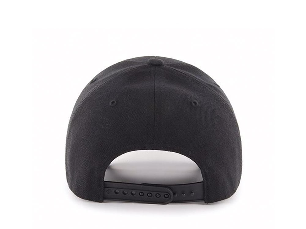47Brand Chicago White Sox Black on Black Classic Snapback Casquette