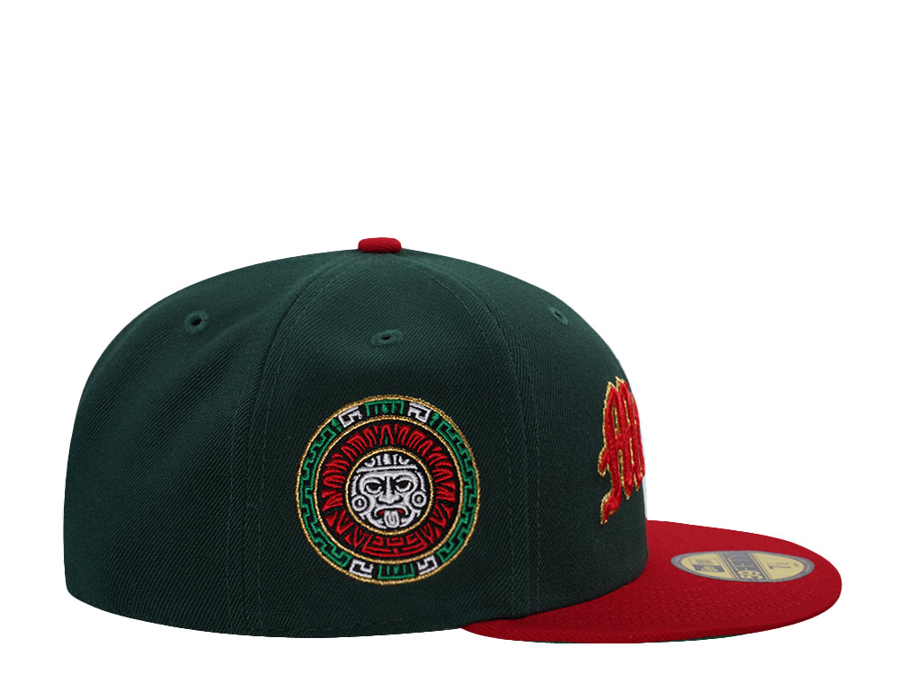 New Era Mexico Dark Green Two Tone Edition 59Fifty Fitted Casquette