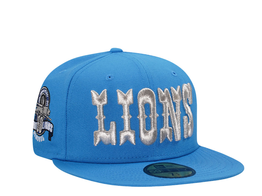 New Era Detroit Lions 60 Seasons Prime Edition 59Fifty Fitted Casquette