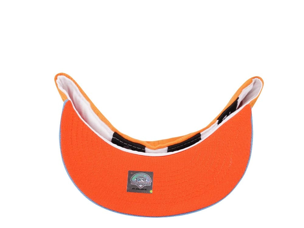 New Era Buffalo Bisons 25th Anniversary Iced Orange Prime Edition 59Fifty Fitted Casquette