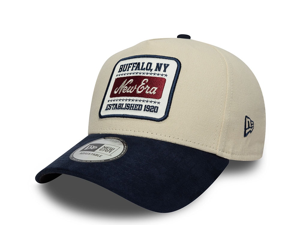 New Era Patch Suede Visor Edition 9Forty A Frame Strapback Casquette