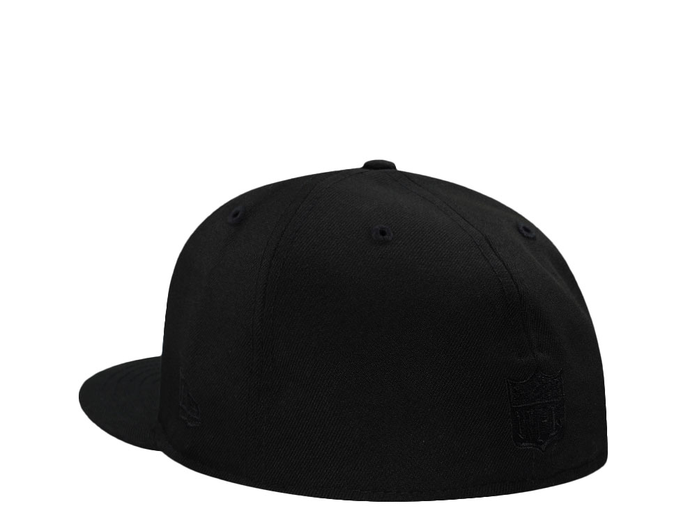 New Era New York Giants 25th Anniversary Blackout Prime Edition 59Fifty Fitted Casquette