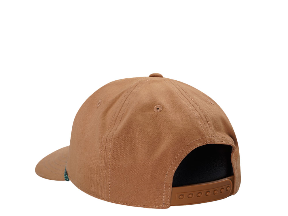 American Needle Woodsy Owl Tree Hugger Canvas Cappy Wheat Snapback Casquette