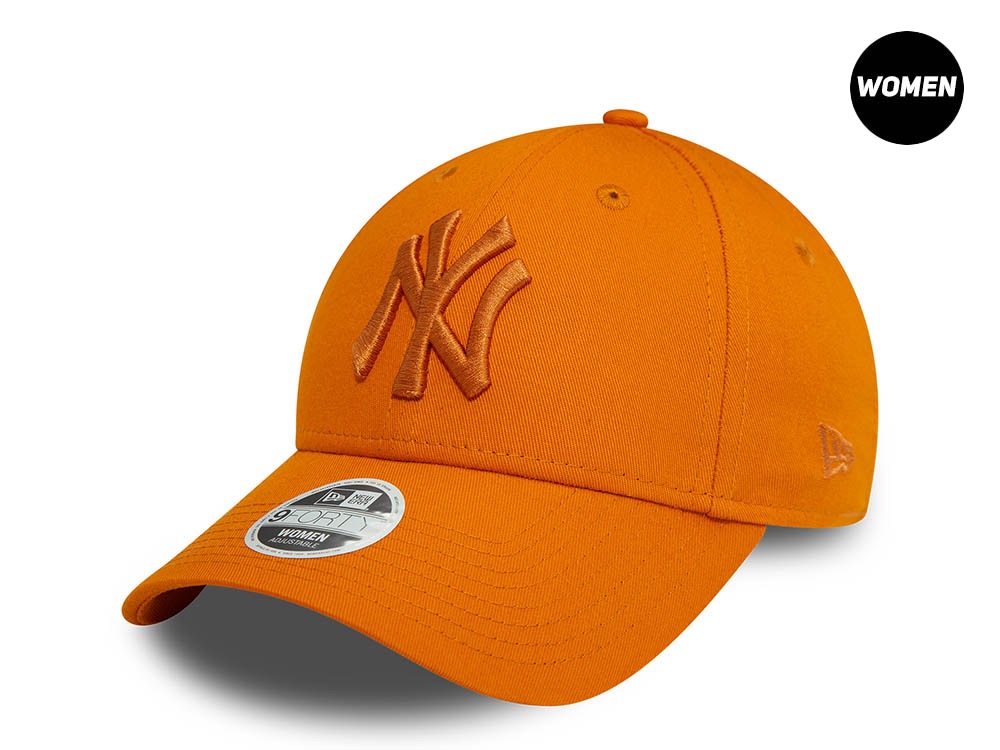 New Era New York Yankees Orange Womens 9Forty Strapback Casquette