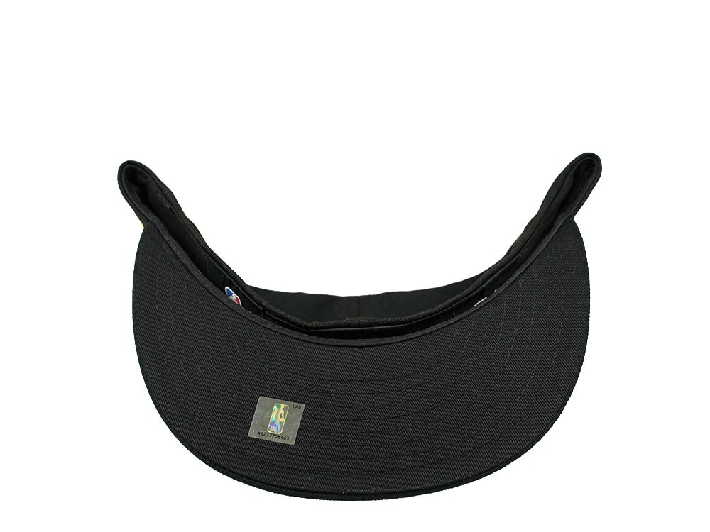 New Era Los Angeles Lakers Black and Gold Icons Edition 59Fifty Fitted Casquette