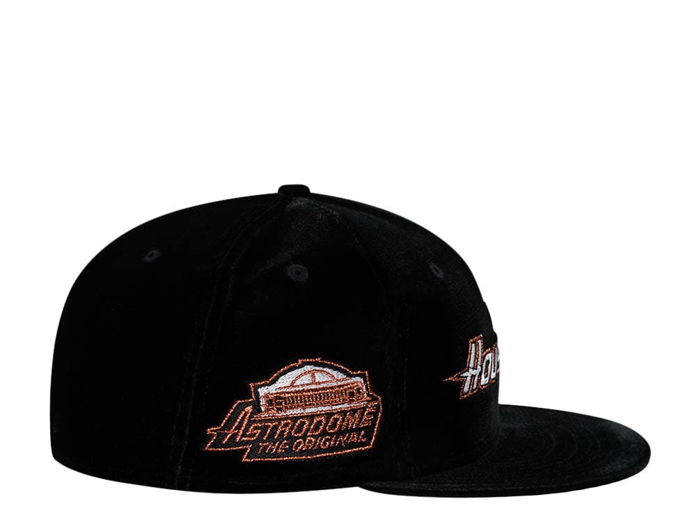 New Era Houston Astros Astrodome Black Velvet Edition 59Fifty Fitted Casquette