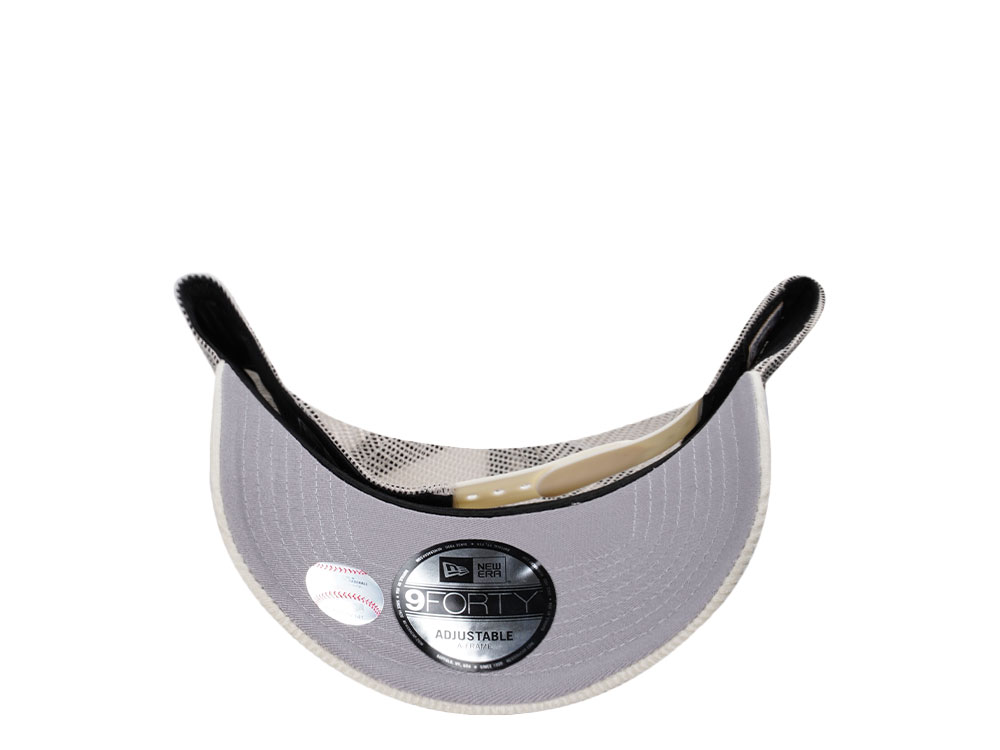 New Era Chicago White Sox All Star Game 2003 Chrome Corduroy Prime Trucker 9Forty A Frame Snapback Casquette
