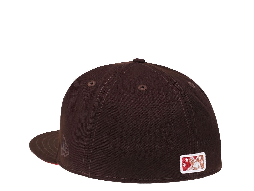 New Era Mudville Nine Dark Chocolate Copper Prime Edition 59Fifty Fitted Casquette