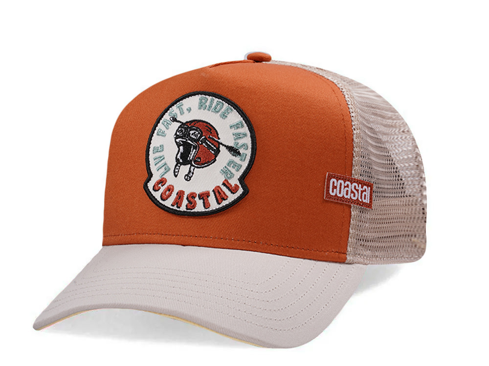 Djinns HFT Ride Faster Rust Coastal Edition Trucker Snapback Casquette