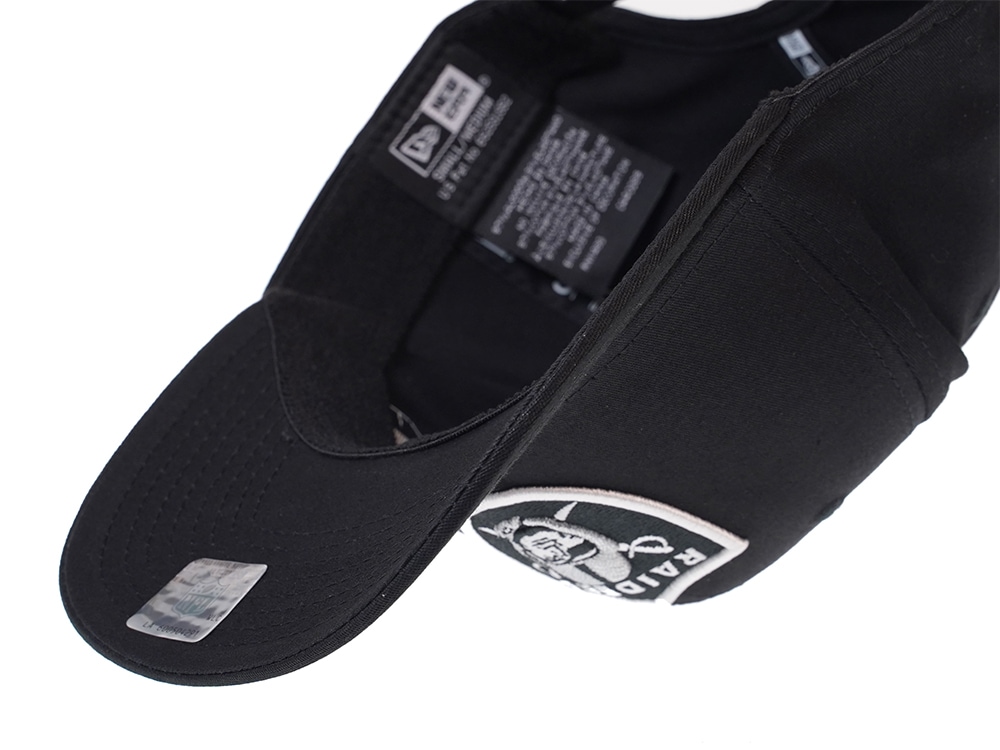 New Era Oakland Raiders Black 9Fifty Stretch Snapback Casquette