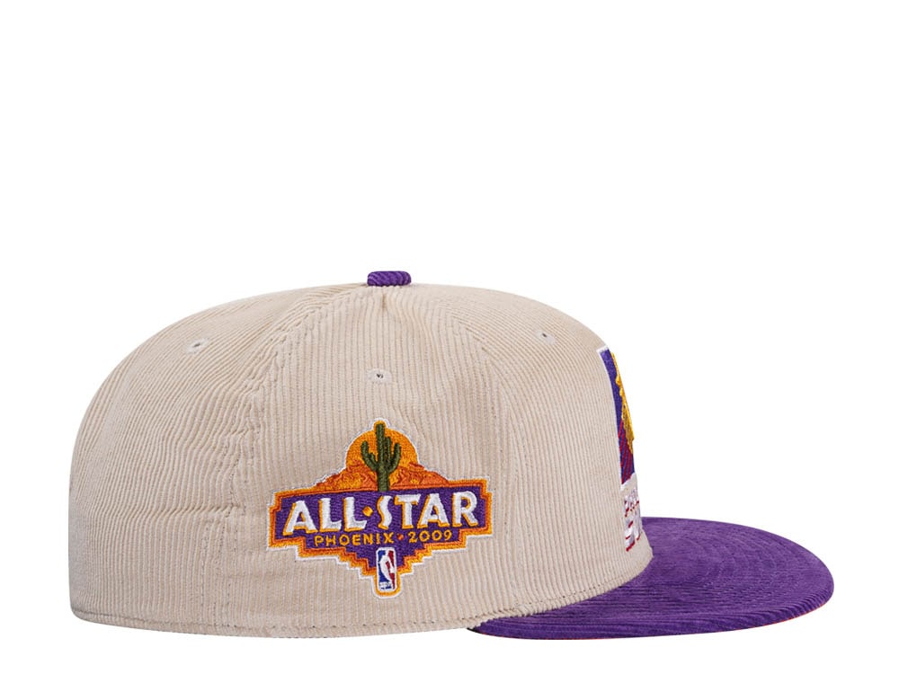 Mitchell & Ness Phoenix Suns All Star 2009 Two Tone Hardwood Classic Cord Edition Dynasty Fitted Casquette