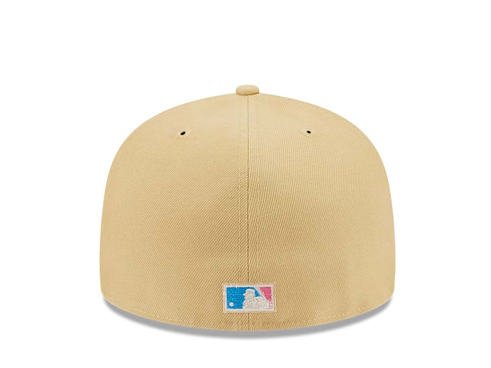 New Era Atlanta Braves Stitch 30th Anniversary Gold Edition 59Fifty Fitted Casquette